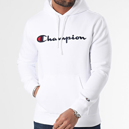 Champion - Sweat Capuche 219985 Blanc