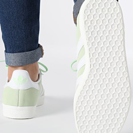 Adidas Originals - Gazelle Zapatillas Mujer IE0442 Semi Green Spark S24 Cloud White