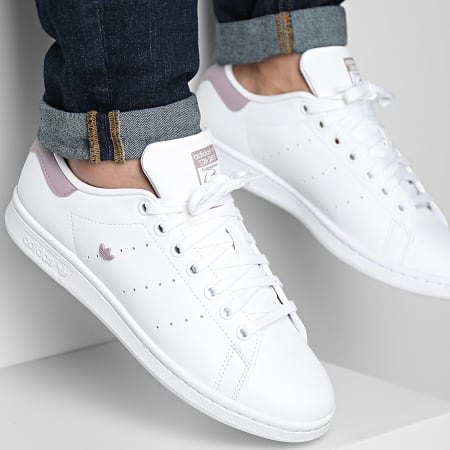 Adidas Originals - Sneakers Stan Smith IE0458 Footwear White Preloved Fig