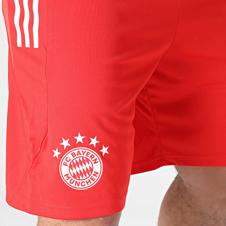 Adidas Sportswear - Pantaloncini da jogging FC Bayern IQ0611 Rosso