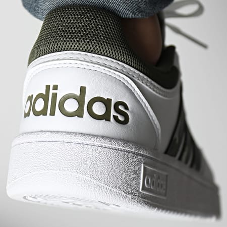 Adidas Sportswear - Baskets Hoops 3.0 ID1113 Footwear White Olive Strata Grey Two