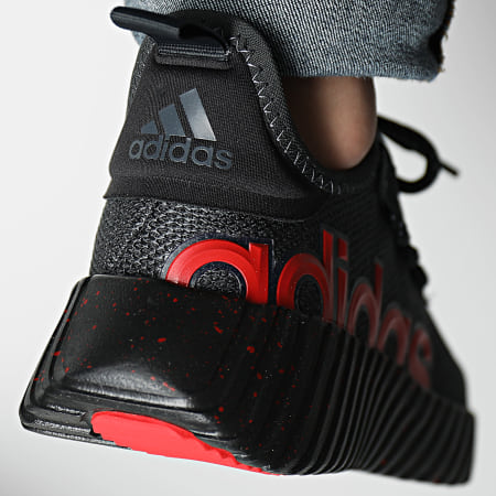 Adidas Sportswear - Baskets Kaptir 3.0 IG3542 Core Black Carbon Better Scarlet