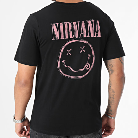 Jack And Jones - Nirvana Tee Shirt Nero