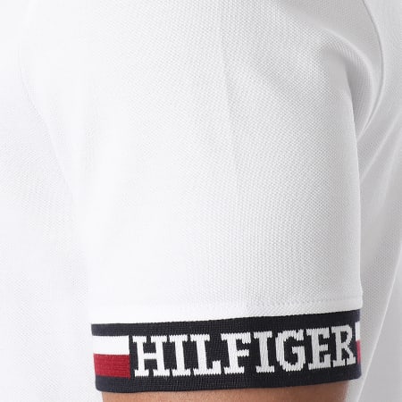 Tommy Hilfiger - Tee Shirt Monotype Bold 3678 Blanc
