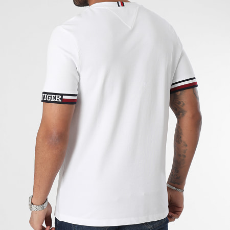 Tommy Hilfiger - Camiseta Monotype Bold 3678 Blanco