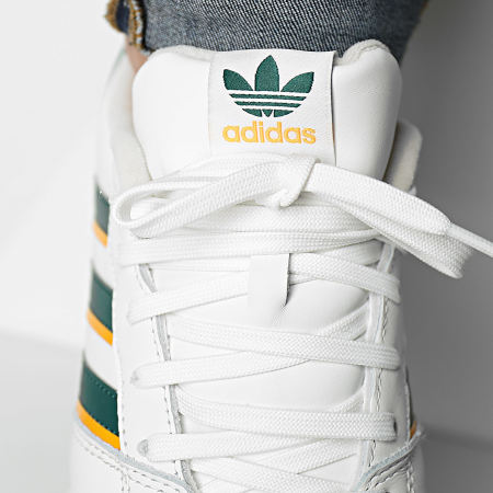Adidas Originals - Sneakers Team Court 2 IE5890 Core White Core Green Off White