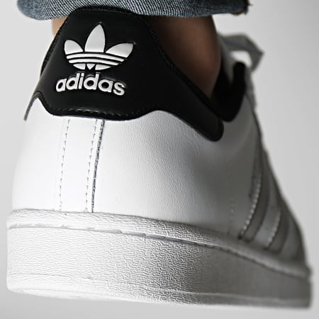 Adidas Originals - Sneakers Superstar IG4319 Calzature Bianco Grigio Due Core Nero