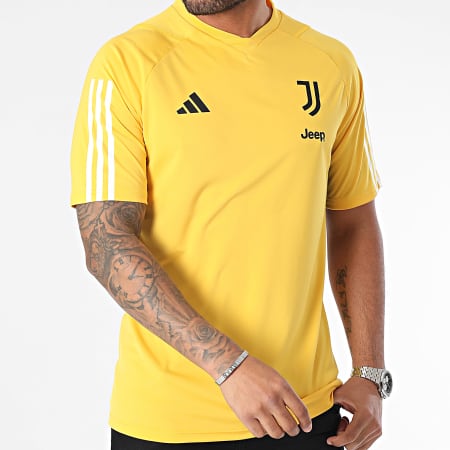 adidas - Maillot De Foot Juventus IQ0875 Jaune