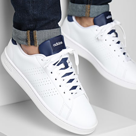 Adidas Sportswear - Sneakers Advantage IF6097 Footwear Bianco Blu Scuro