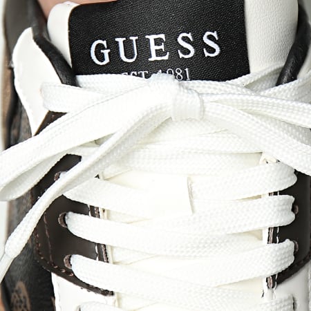 Guess - Sneakers FMPANCELL12 Marrone Bianco