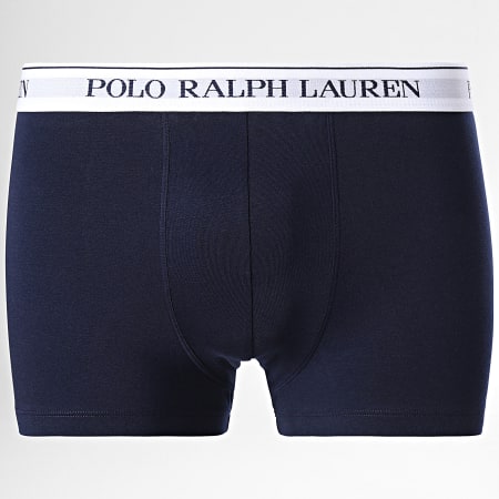 Polo Ralph Lauren - Lot De 3 Boxers Bleu Clair Bleu Bleu Marine