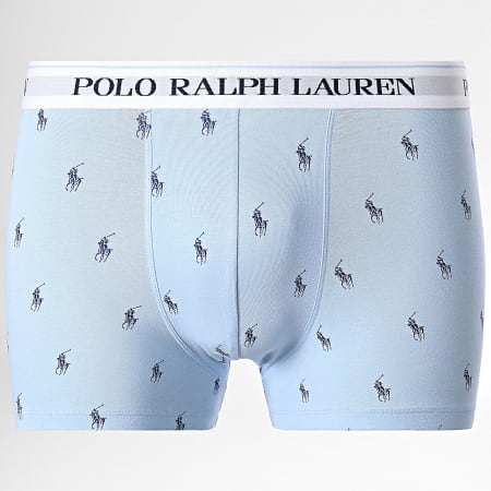 Polo Ralph Lauren - Juego De 3 Boxers Lila Azul Claro