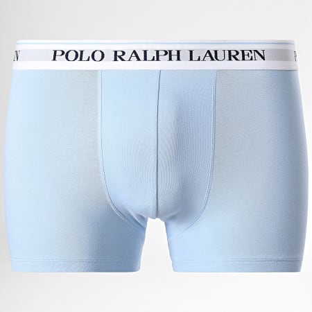 Polo Ralph Lauren - Lot De 3 Boxers Bleu Clair Lilas