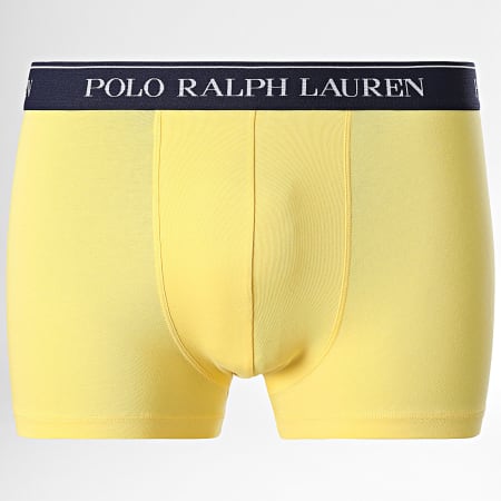 Polo Ralph Lauren - Set De 3 Boxers Amarillo Azul Marino