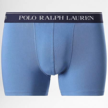 Polo Ralph Lauren - Set di 3 boxer blu-beige-marino