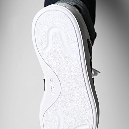 adidas - Baskets Courtblock IF4029 Footwear White Dark Blue Halo Silver