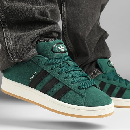 Adidas Originals - Sneakers Campus 00s IF8763 Core Green Core Black Off White