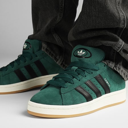 Adidas Originals - Sneakers Campus 00s IF8763 Core Green Core Black Off White