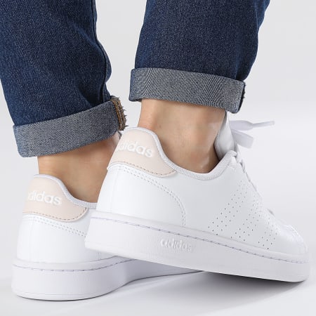 Adidas Sportswear - Baskets Femme Advantage IE5241 Footwear White Putty Mauve