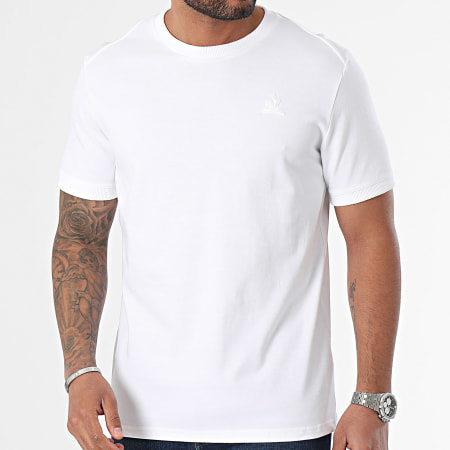 Le Coq Sportif - Camiseta Essential Cuello Redondo 2410403 Blanco