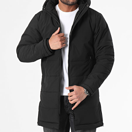 Mackten Doudoune Capuche Noir LaBoutiqueOfficielle
