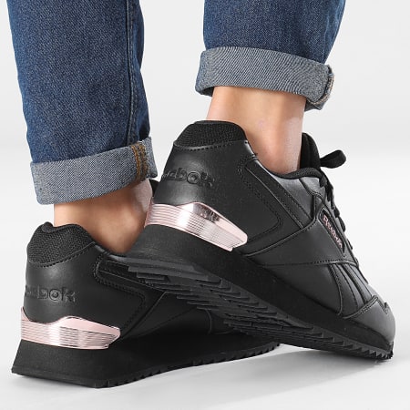 Reebok - Sneakers da donna Reebok Glide Ripple Clip 100005968-GV7050 Core Black Rose Gold