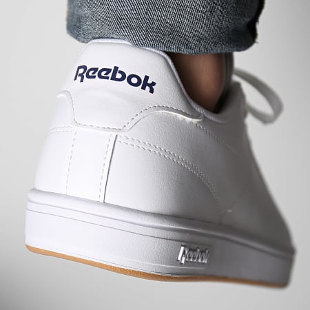 Reebok - Baskets Reebok Court Clean 100074368 Footwear White Vector Navy