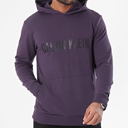 Calvin Klein - NM1966E Sudadera con capucha morada