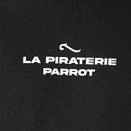 La Piraterie - Felpa girocollo Parrot Edition Back Nero