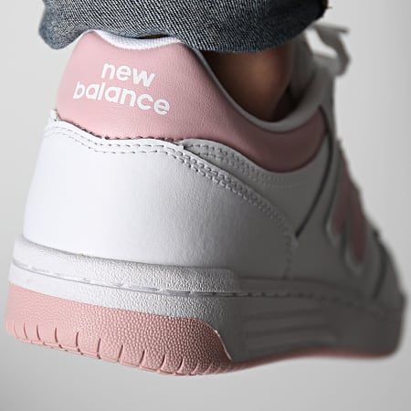 New Balance - Baskets 480 BB480LOP White Pink