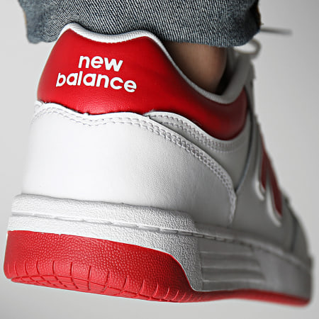 New Balance - Sneakers 480 BB480LTR Bianco Rosso