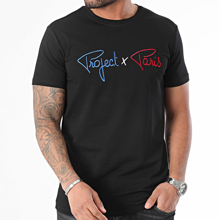 Project X Paris - Camiseta cuello redondo 2410101 Negro