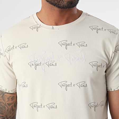 Project X Paris - Camiseta 2410105 Beige