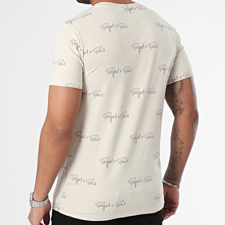 Project X Paris - Camiseta 2410105 Beige