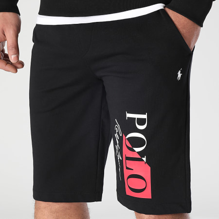 Polo Ralph Lauren - Pantaloncini da jogging Signature Nero