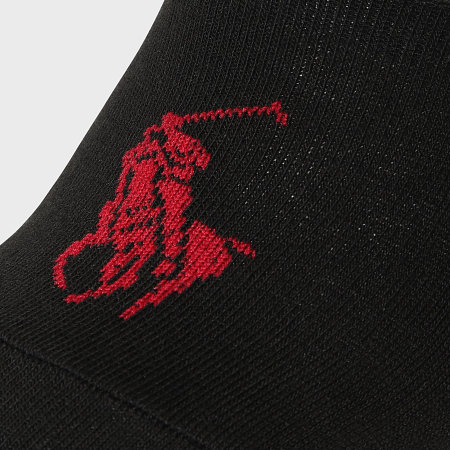 Polo Ralph Lauren - Lot De 3 Paires De Chaussettes Big Player Noir