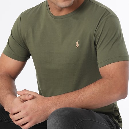 Polo Ralph Lauren - Tee Shirt Original Player Vert Kaki