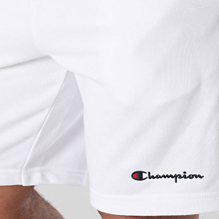 Champion - Pantaloncini da jogging 219906 Bianco