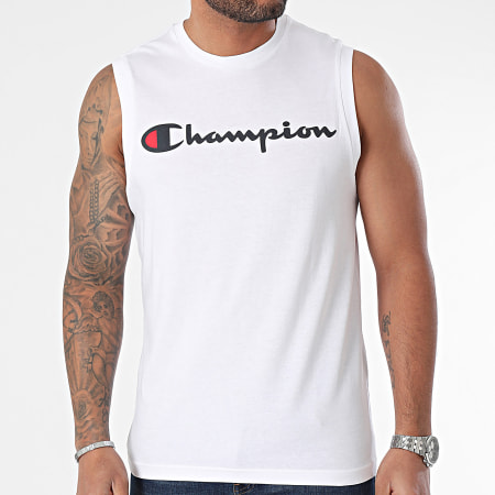 Champion - Camiseta de tirantes 219832 Blanco