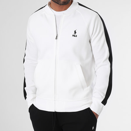 Polo Ralph Lauren - Original Player Logo Stripe Jacket Blanco Negro