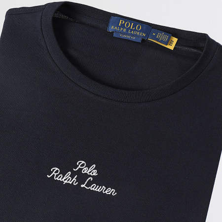 Polo Ralph Lauren - Marine Geborduurd Logo T-shirt