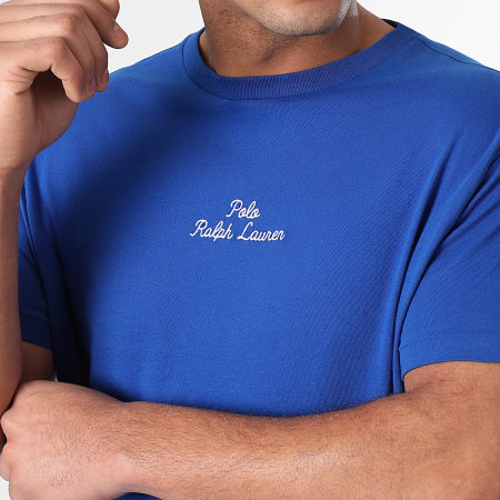 Polo Ralph Lauren - Tee Shirt Logo Embroidery Bleu Roi