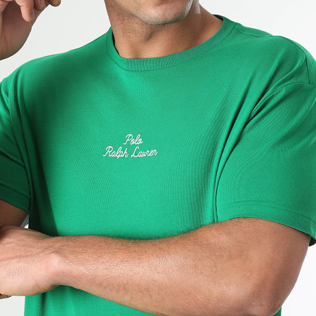 Polo Ralph Lauren - Maglietta con logo ricamato verde