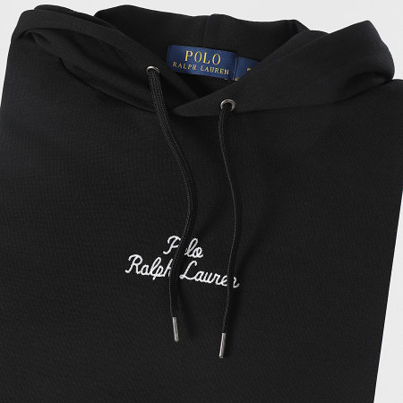 Polo Ralph Lauren - Sweat Capuche Logo Embroidery Noir