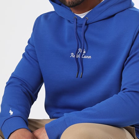 Polo Ralph Lauren - Sweat Capuche Logo Embroidery Bleu Roi