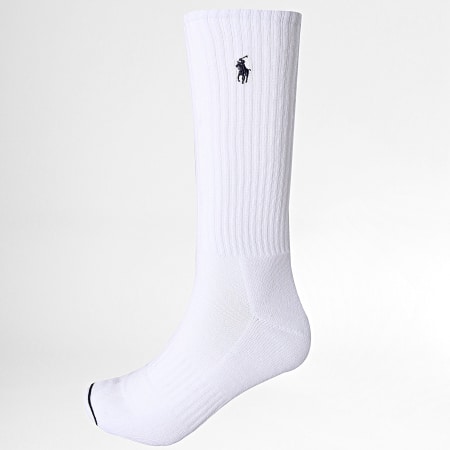 Polo Ralph Lauren - Lote de 3 Pares de Calcetines Original Player Negro Blanco Gris Heather