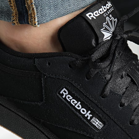 Reebok - Club C 85 Zapatillas 100074449 Core Negro Calzado Blanco
