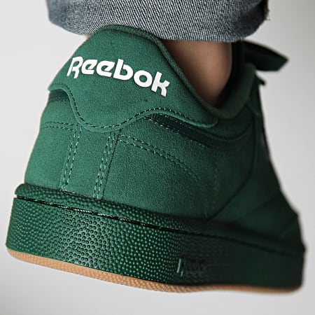 Reebok - Club C 85 Sneakers 100074451 Dark Green Footwear White Reebok Lee 3