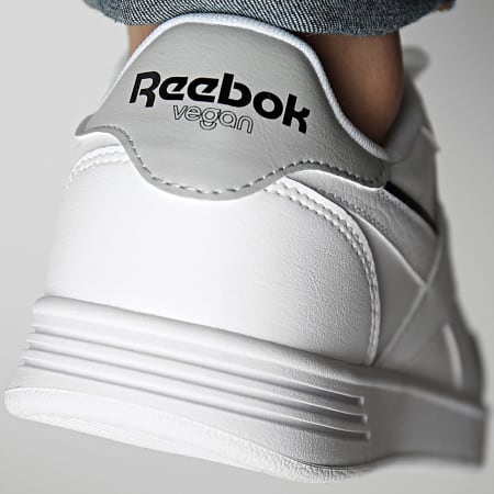 Reebok - Zapatillas Reebok Court Advance Vegan 100033978 Calzado Blanco Core Negro Pure Grey3