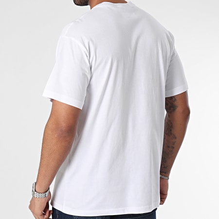 Versace Jeans Couture - Camiseta Bolsillo Parche Logo 76GAHE05-CJ00E Blanco